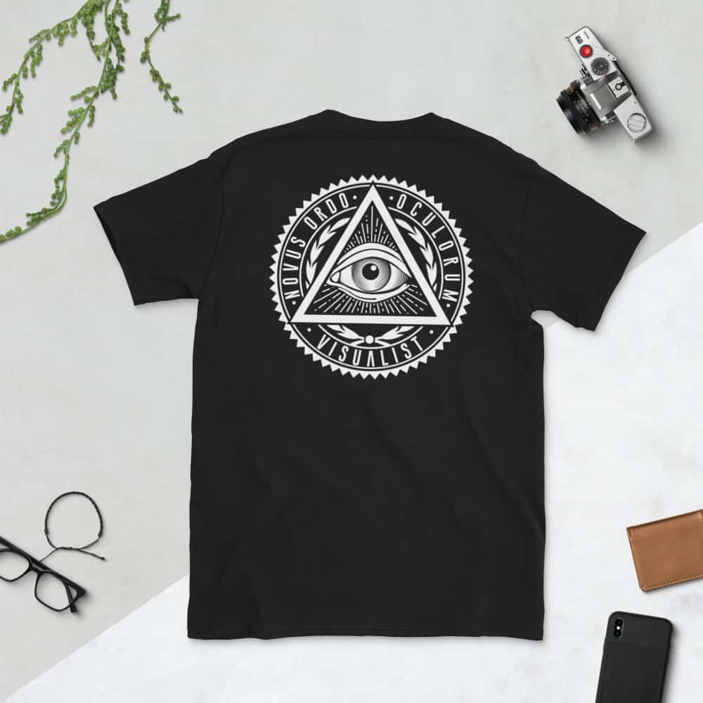 VISUALIST Black Original T-Shirt Women | Volumetricks - VJ Loops Store