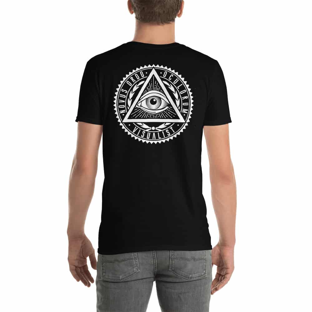 VISUALIST Black Basic T-Shirt Unisex | Volumetricks - VJ Loops Store