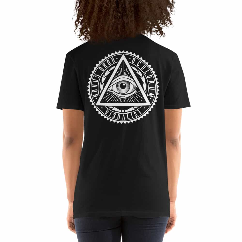 VISUALIST Black Original T-Shirt Women | Volumetricks - VJ Loops Store