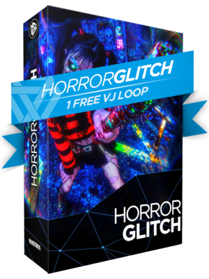 Horror Glitch - 1 Free VJ Loop